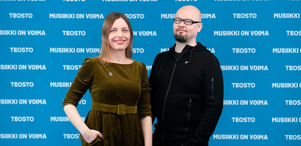 Laura Naukkarinen ja Janne Laine