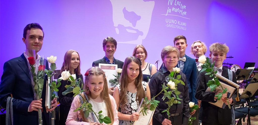 Lasten ja nuorten Uuno Klami -sävellyskilpailun voittajat