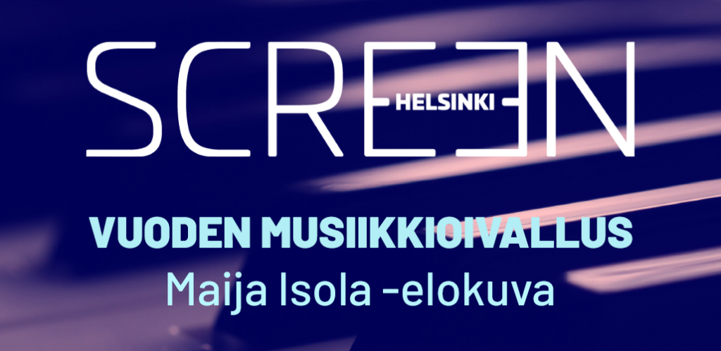 Vuoden musiikkioivallus -palkinto Maija Isola elokulvalle