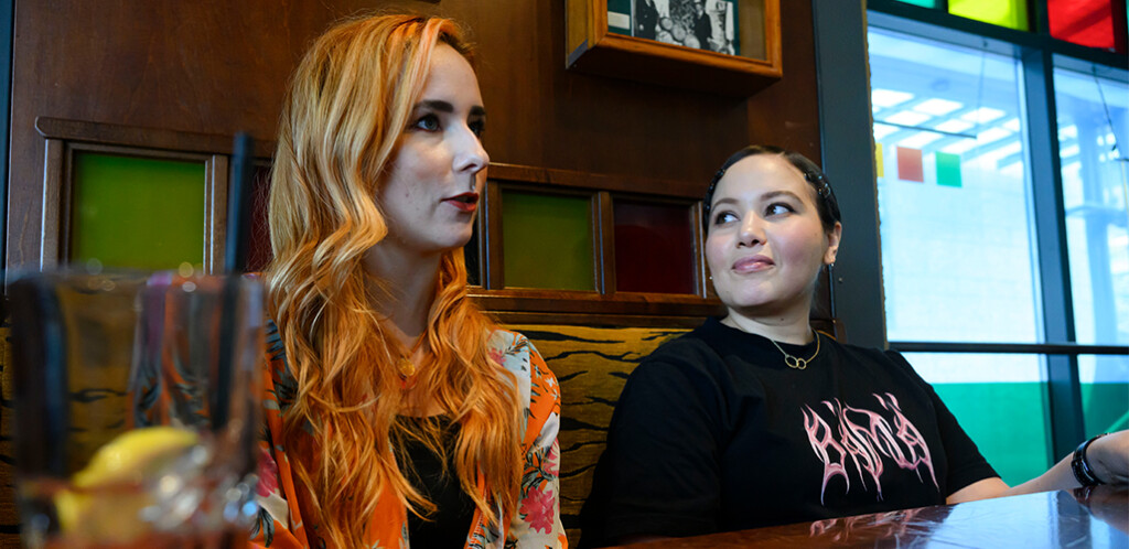 Johanna von Hertzen ja Semira Ketroussi Prod by me ja Mimmi Label - kuvaaja Jussi Helttunen