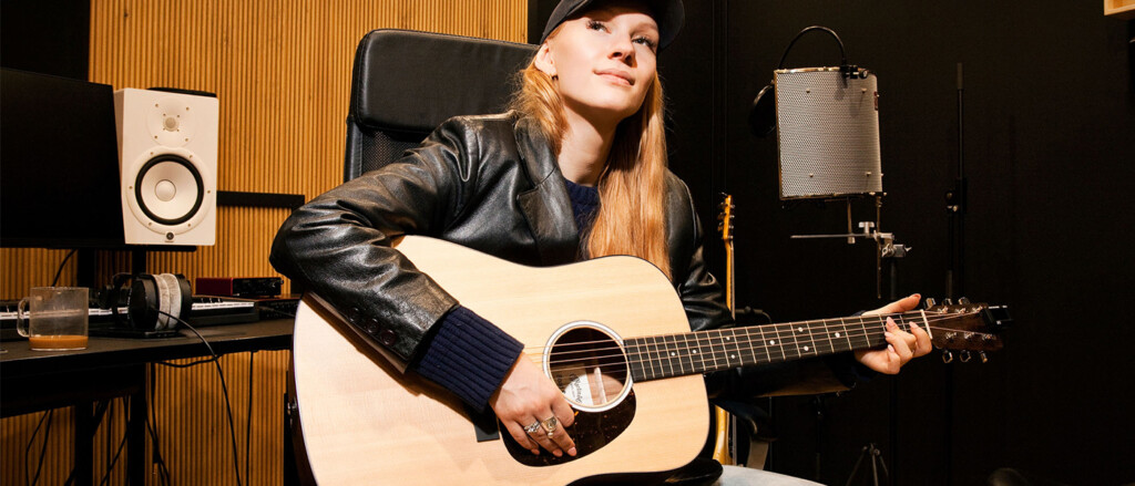 Musiikin tekijä Ella Mäntynen (Goldielocks), Teoston asiakas vuodesta 2019. Kuva: AJ Savolainen