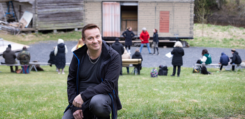 Pöytyän kesäteatteri, Onnen maa. Miko Sihvola. Kuvaaja: Suvi Elo.