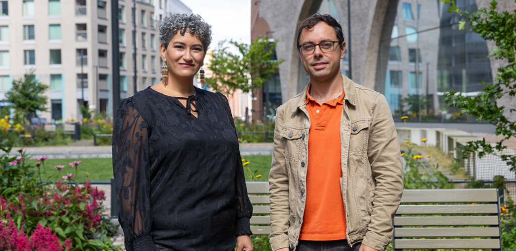 Nemat Battah ja Jaime Belmonte, kuvaaja Emma Suominen