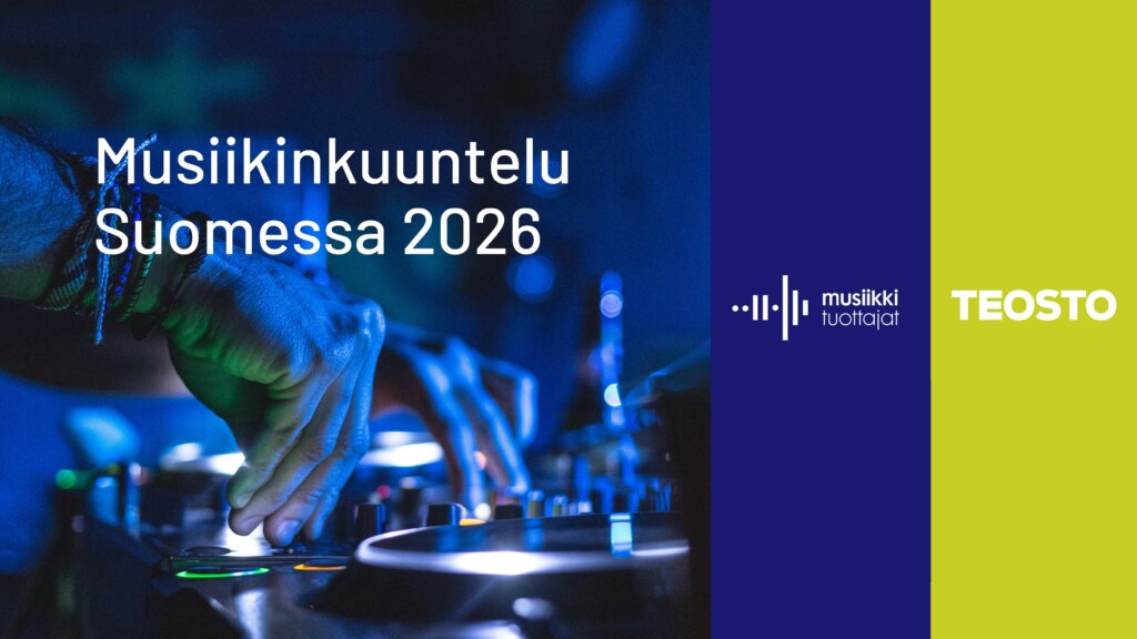 Musiikinkuuntelu Suomessa 2026